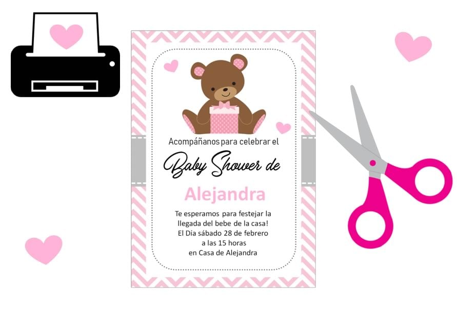 Cómo hacer invitaciones Baby Shower